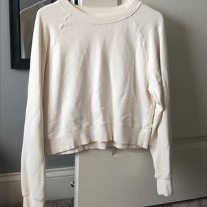 Cream sweatshirt
